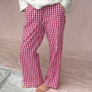 Sonderhaus Perfect Pants Red Gingham